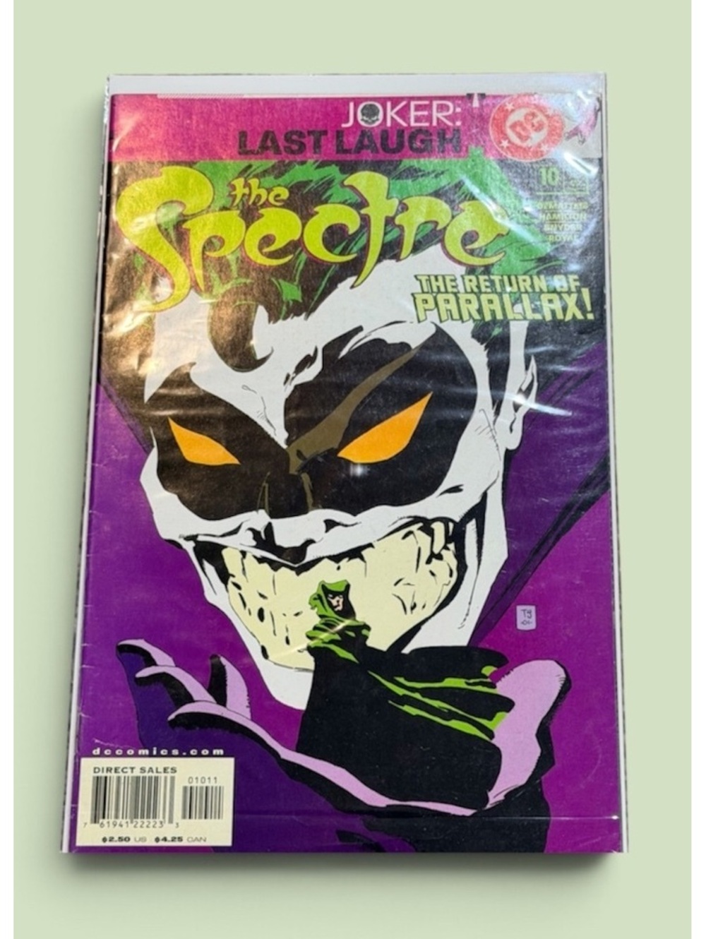 The Spectre #10 Comic Book - Joker: Last Laugh - The Return of Parallax